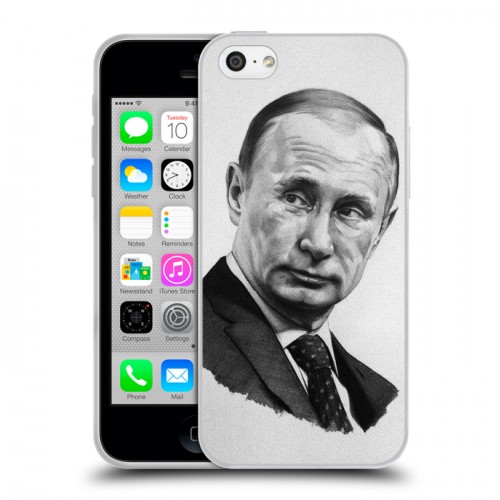 Дизайнерский пластиковый чехол для Iphone 5c В.В.Путин 