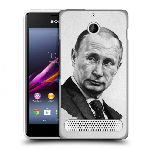 Дизайнерский силиконовый чехол для Sony Xperia E1 В.В.Путин 