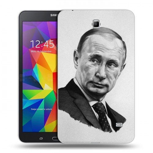 Дизайнерский силиконовый чехол для Samsung GALAXY Tab 4 7.0 В.В.Путин 
