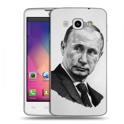 Дизайнерский пластиковый чехол для LG L60 В.В.Путин 