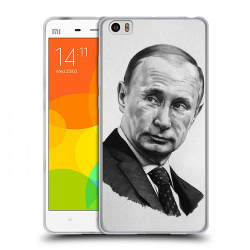 Дизайнерский силиконовый чехол для Xiaomi Mi Note В.В.Путин 