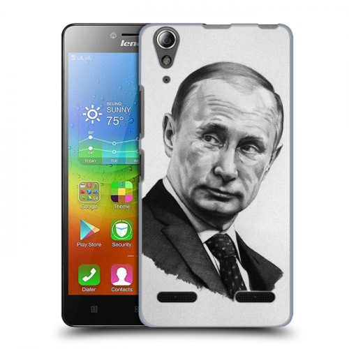 Дизайнерский пластиковый чехол для Lenovo A6000 В.В.Путин 