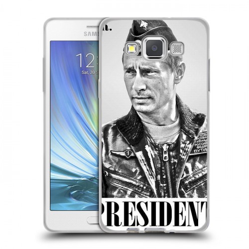 Дизайнерский пластиковый чехол для Samsung Galaxy A5 В.В.Путин 