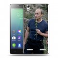 Дизайнерский силиконовый чехол для Lenovo A6010 В.В.Путин 