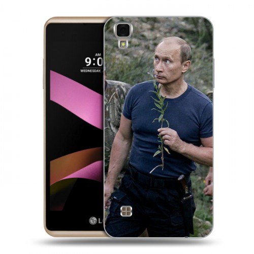 Дизайнерский пластиковый чехол для LG X Style В.В.Путин 