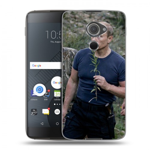 Дизайнерский пластиковый чехол для Blackberry DTEK60 В.В.Путин 