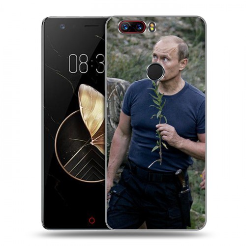 Дизайнерский пластиковый чехол для ZTE Nubia Z17 В.В.Путин 