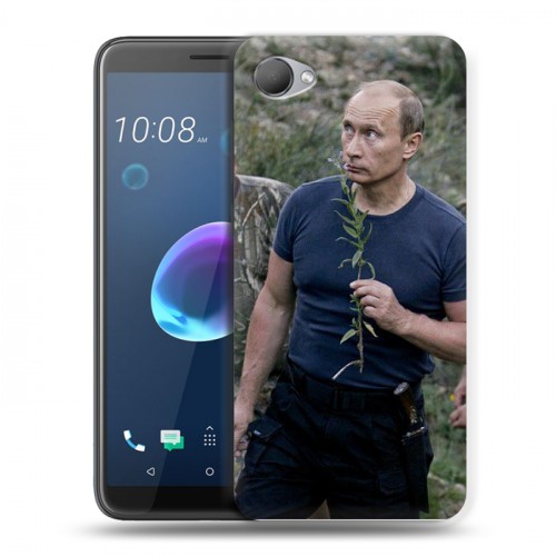 Дизайнерский пластиковый чехол для HTC Desire 12 В.В.Путин 