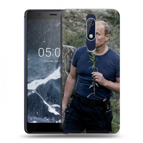 Дизайнерский пластиковый чехол для Nokia 5.1 В.В.Путин 