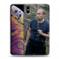 Дизайнерский силиконовый чехол для Iphone Xs Max В.В.Путин 