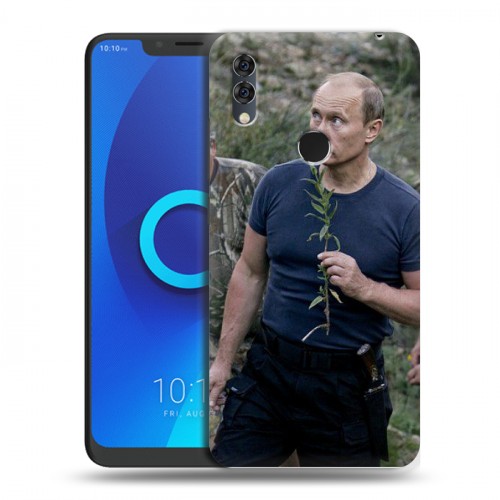 Дизайнерский силиконовый чехол для Alcatel 5V В.В.Путин 