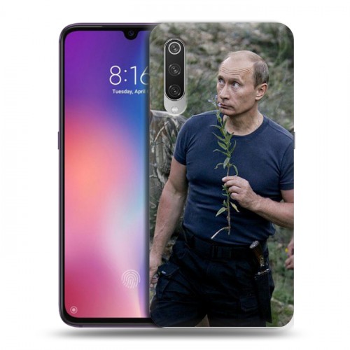 Дизайнерский силиконовый с усиленными углами чехол для Xiaomi Mi9 В.В.Путин 