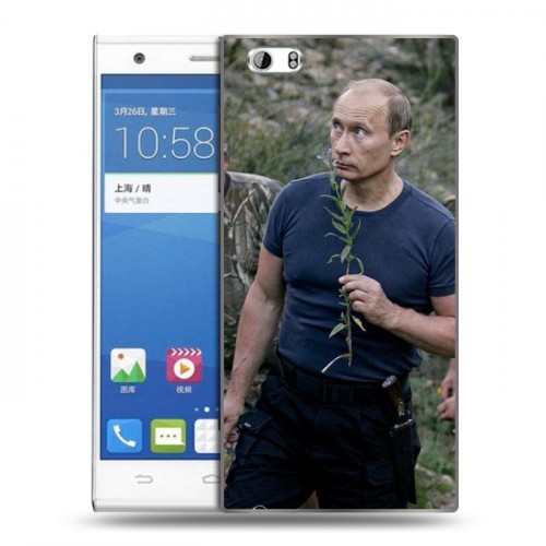 Дизайнерский пластиковый чехол для ZTE Star 1 В.В.Путин 