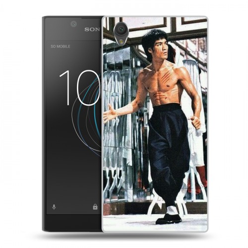 Дизайнерский пластиковый чехол для Sony Xperia L1 Брюс Ли