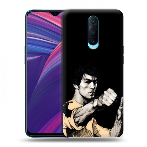 Дизайнерский пластиковый чехол для OPPO RX17 Pro Брюс Ли