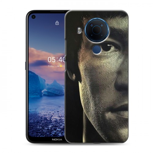 Дизайнерский силиконовый чехол для Nokia 5.4 Брюс Ли