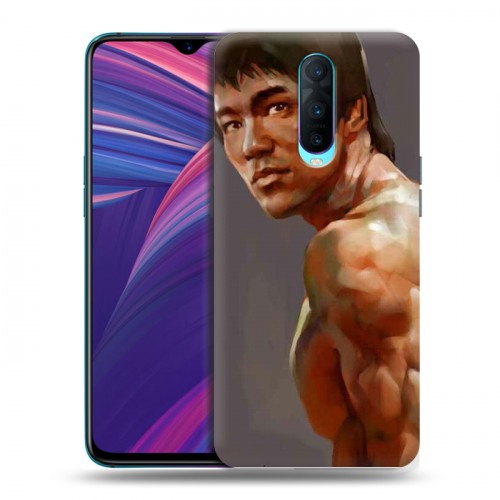 Дизайнерский пластиковый чехол для OPPO RX17 Pro Брюс Ли