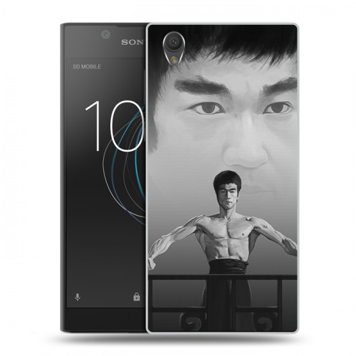 Дизайнерский пластиковый чехол для Sony Xperia L1 Брюс Ли