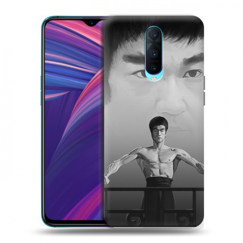 Дизайнерский пластиковый чехол для OPPO RX17 Pro Брюс Ли