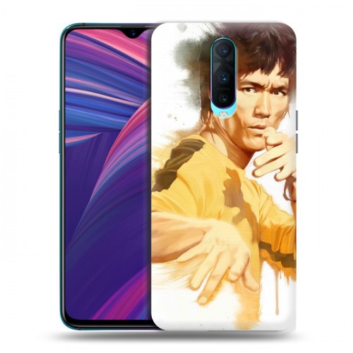 Дизайнерский пластиковый чехол для OPPO RX17 Pro Брюс Ли