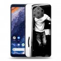 Дизайнерский силиконовый чехол для Nokia 9 PureView Бред Питт