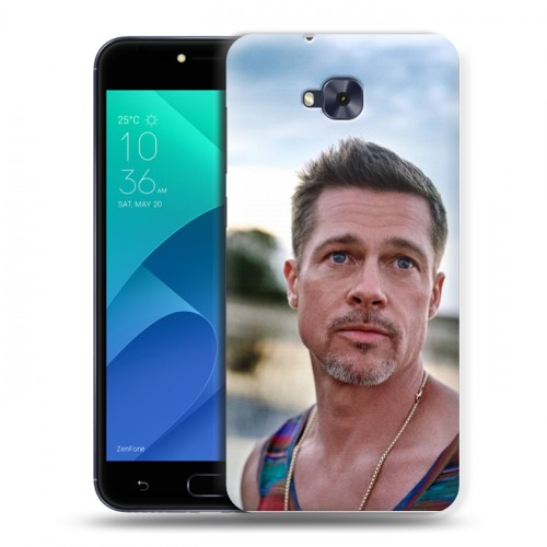Дизайнерский пластиковый чехол для ASUS ZenFone 4 Selfie Бред Питт