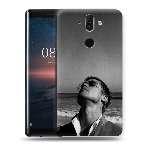 Дизайнерский силиконовый чехол для Nokia 8 Sirocco Бред Питт