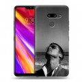 Дизайнерский пластиковый чехол для LG G8 ThinQ Бред Питт