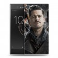 Дизайнерский пластиковый чехол для Sony Xperia XZs Бред Питт