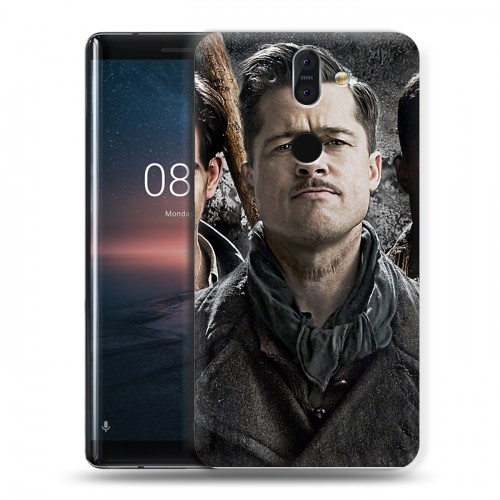 Дизайнерский силиконовый чехол для Nokia 8 Sirocco Бред Питт