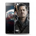 Дизайнерский пластиковый чехол для Lenovo Vibe X2 Бред Питт