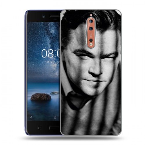 Дизайнерский пластиковый чехол для Nokia 8 Леонардо Дикаприо