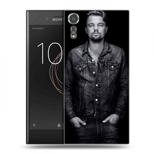 Дизайнерский пластиковый чехол для Sony Xperia XZs Леонардо Дикаприо