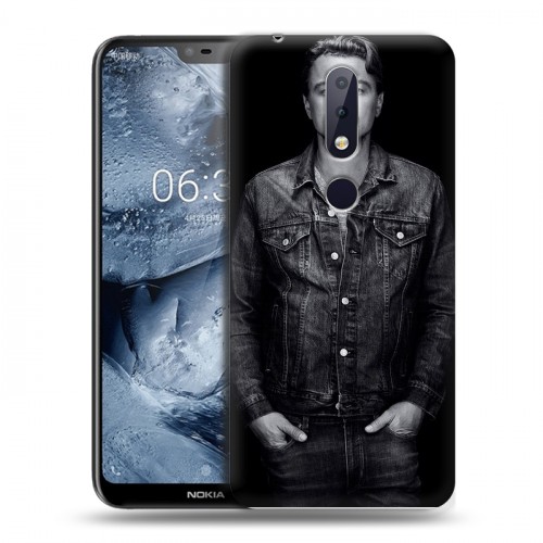 Дизайнерский силиконовый чехол для Nokia 6.1 Plus Леонардо Дикаприо