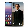 Дизайнерский силиконовый с усиленными углами чехол для Huawei P20 Pro Леонардо Дикаприо