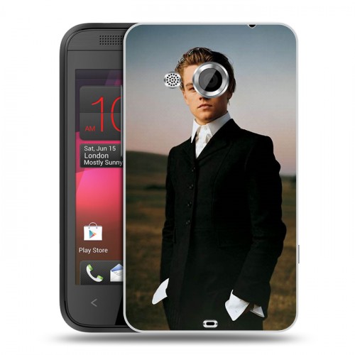 Дизайнерский пластиковый чехол для HTC Desire 200 Леонардо Дикаприо