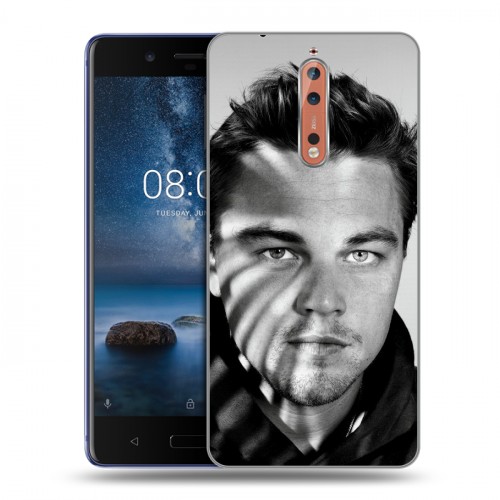 Дизайнерский пластиковый чехол для Nokia 8 Леонардо Дикаприо