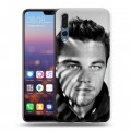 Дизайнерский силиконовый с усиленными углами чехол для Huawei P20 Pro Леонардо Дикаприо