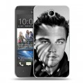 Дизайнерский силиконовый чехол для HTC Desire 300 Леонардо Дикаприо