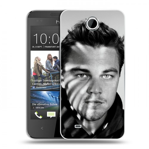 Дизайнерский пластиковый чехол для HTC Desire 300 Леонардо Дикаприо