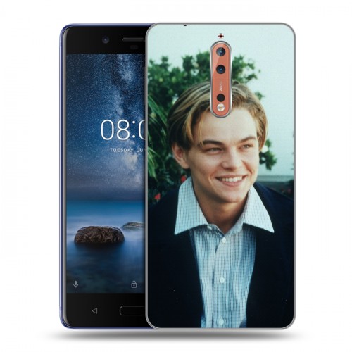 Дизайнерский пластиковый чехол для Nokia 8 Леонардо Дикаприо