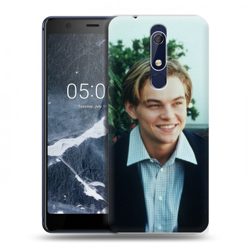 Дизайнерский пластиковый чехол для Nokia 5.1 Леонардо Дикаприо