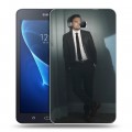 Дизайнерский силиконовый чехол для Samsung Galaxy Tab A 7 (2016) Леонардо Дикаприо