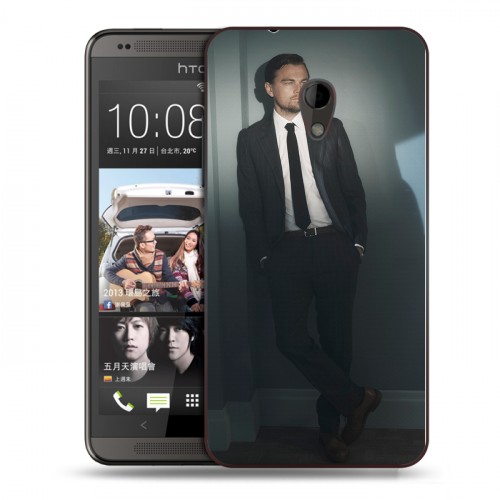 Дизайнерский пластиковый чехол для HTC Desire 700 Леонардо Дикаприо