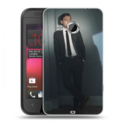 Дизайнерский пластиковый чехол для HTC Desire 200 Леонардо Дикаприо