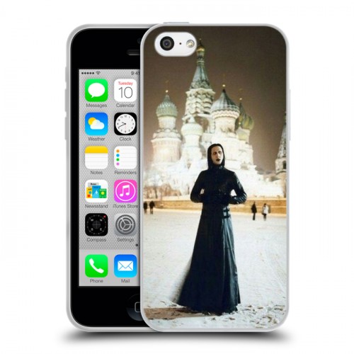 Дизайнерский пластиковый чехол для Iphone 5c  Мэрилин Мэнсон
