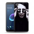 Дизайнерский пластиковый чехол для HTC Desire 12  Мэрилин Мэнсон