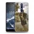 Дизайнерский пластиковый чехол для Nokia 5.1 Пушкин