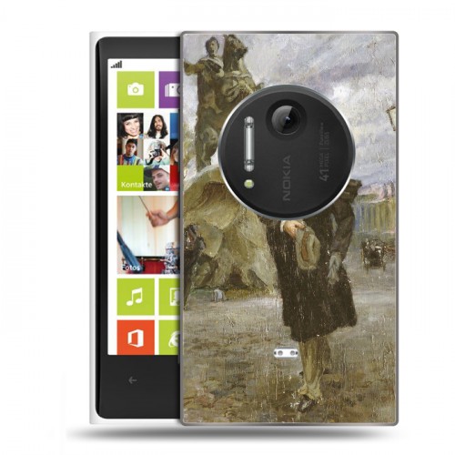Дизайнерский пластиковый чехол для Nokia Lumia 1020 Пушкин