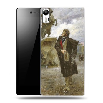 Дизайнерский силиконовый чехол для Lenovo Vibe Shot Пушкин (на заказ)